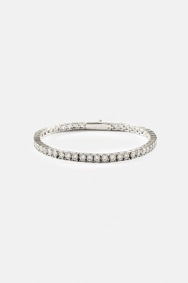 Womens 3mm Tennis Bracelet