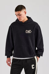 Cernucci 17 Studios Oversized Hoodie - Black