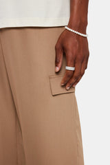 Relaxed Cargo Trouser - Taupe