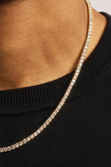 Tennis Chain - 3mm - Gold