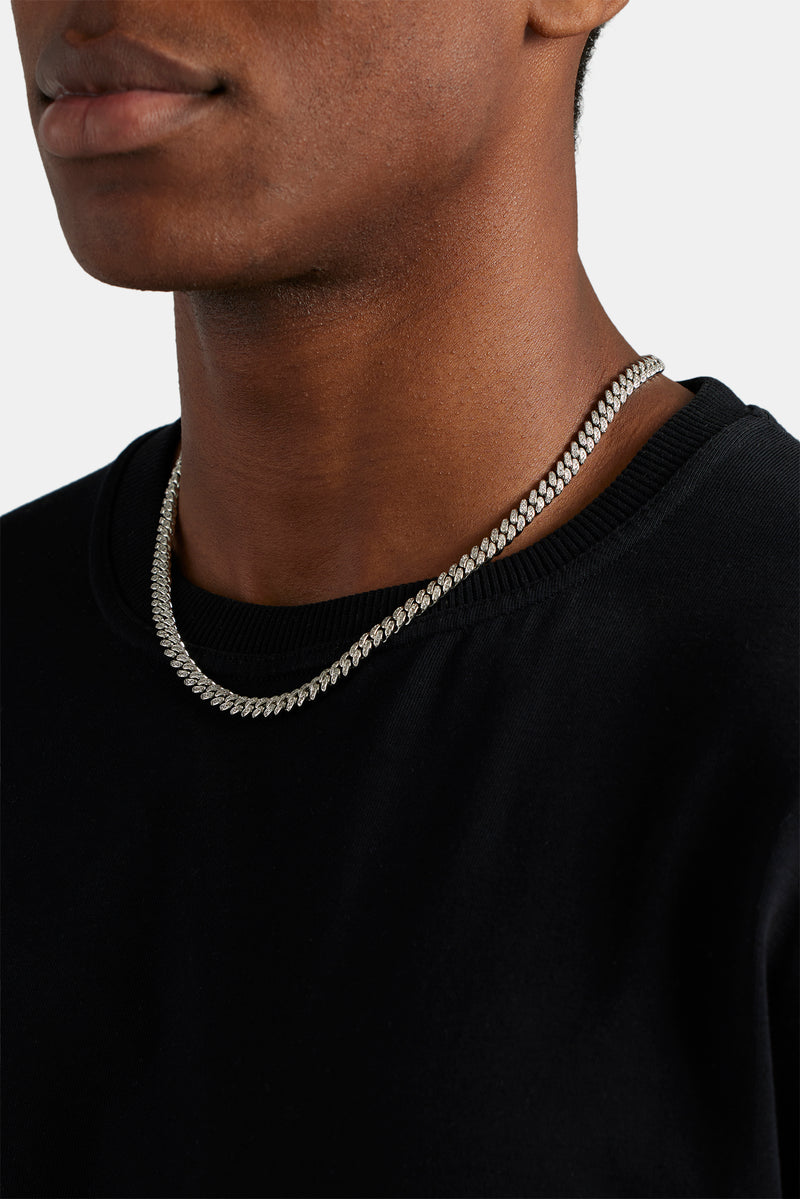 6mm Iced Cuban Chain