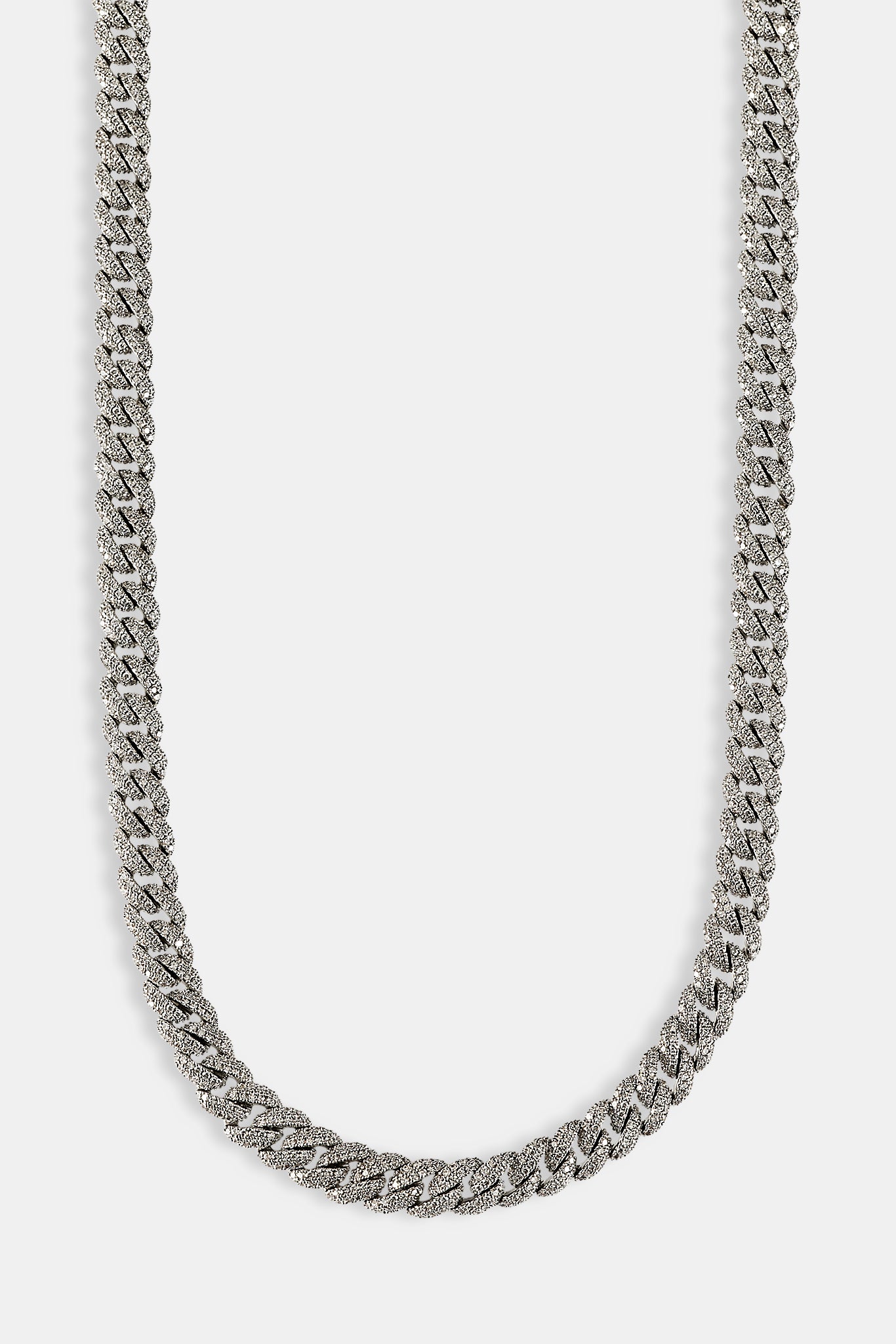 Iced Cuban Chain - 8mm - White – Cernucci US