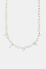 Freshwater Pearl Cross Necklace