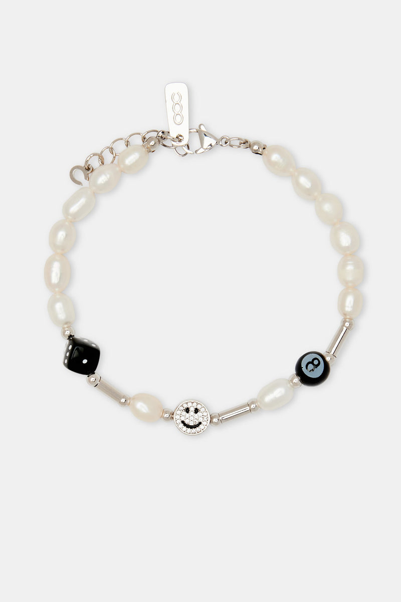 Baroque Freshwater Pearl Motif Bracelet