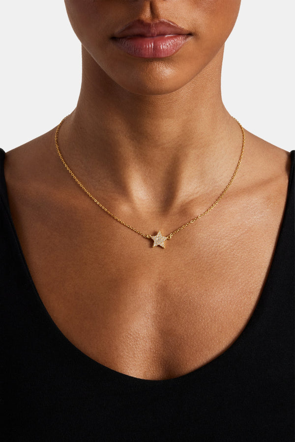 Iced Star Necklace