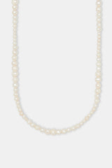 Mixed Size Freshwater Pearl Necklace