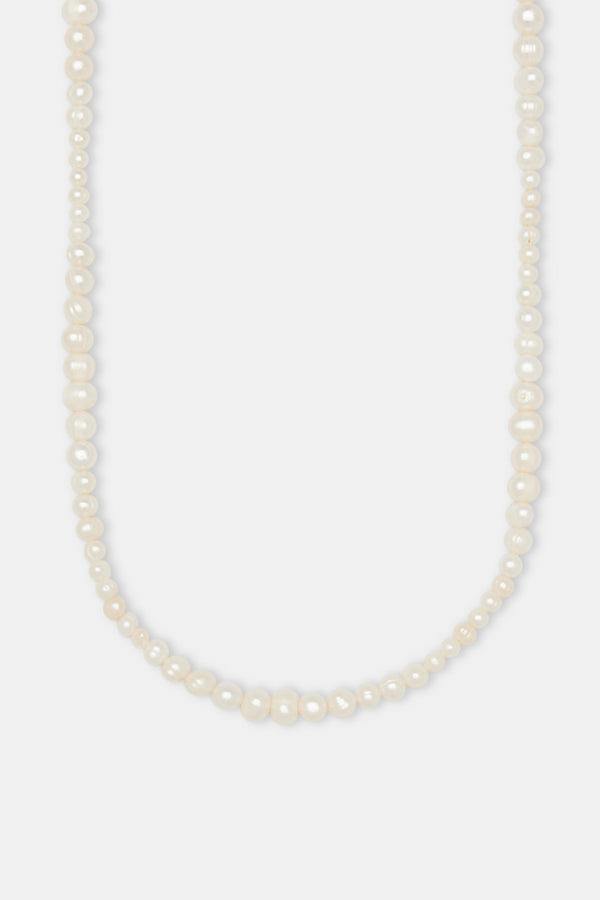 Mixed Size Freshwater Pearl Necklace