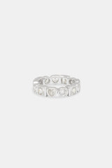 Mixed Shape Band Ring - 5mm
