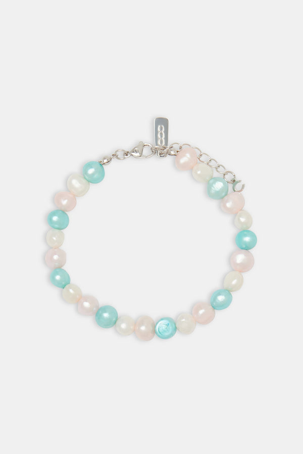 Pastel Freshwater Pearl Bracelet - 6mm