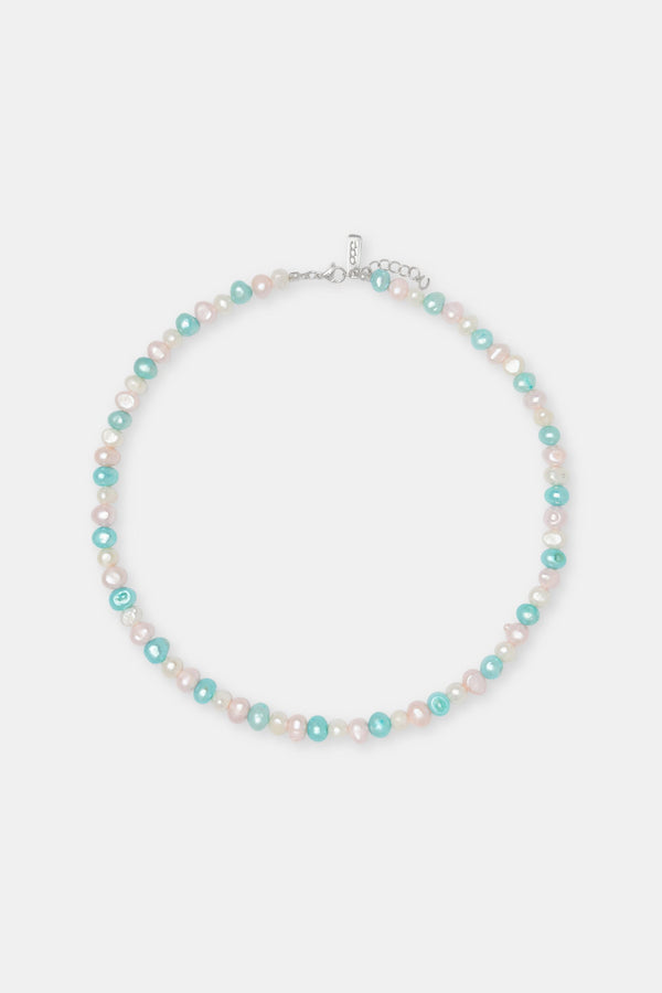 Pastel Freshwater Pearl Necklace - 6mm