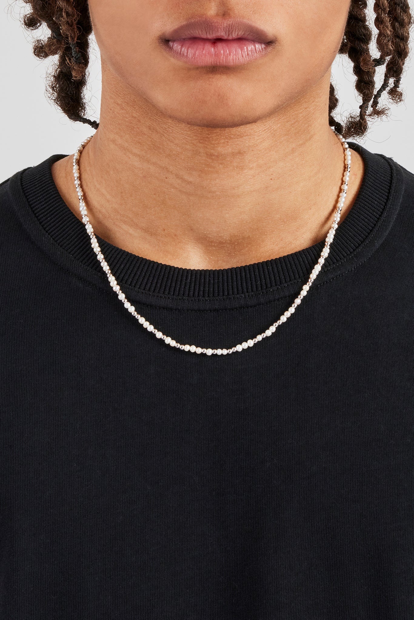 Mixed Freshwater Pearl & Bead Necklace - 3mm