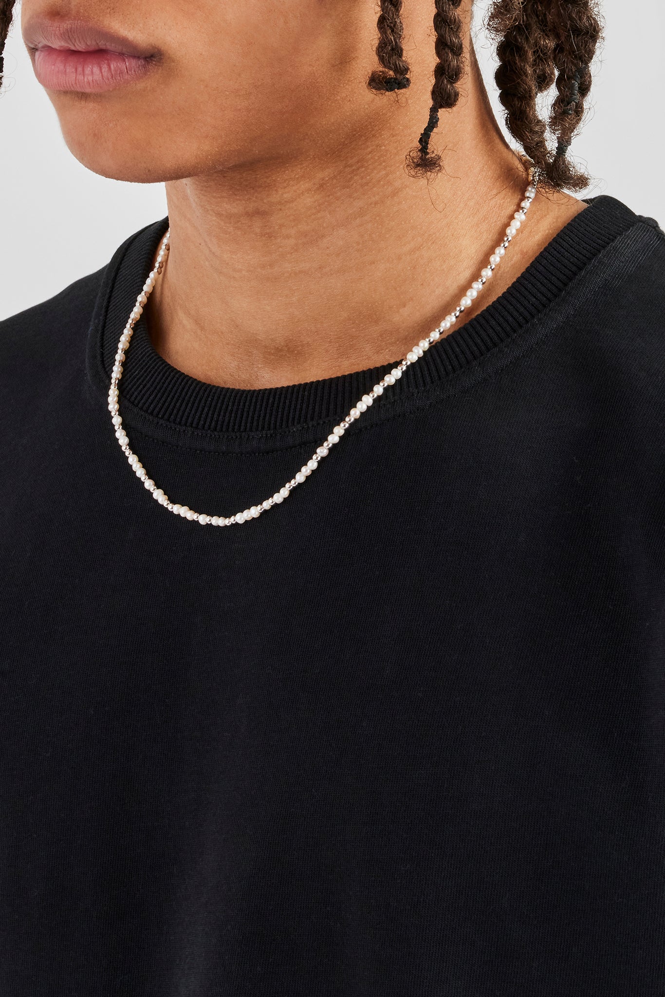 Mixed Freshwater Pearl & Bead Necklace - 3mm