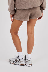 Knitted C Short - Taupe