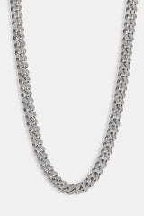 Iced Cuban Chain - 12mm - White