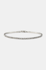 Micro Tennis Bracelet - 2.5mm - White