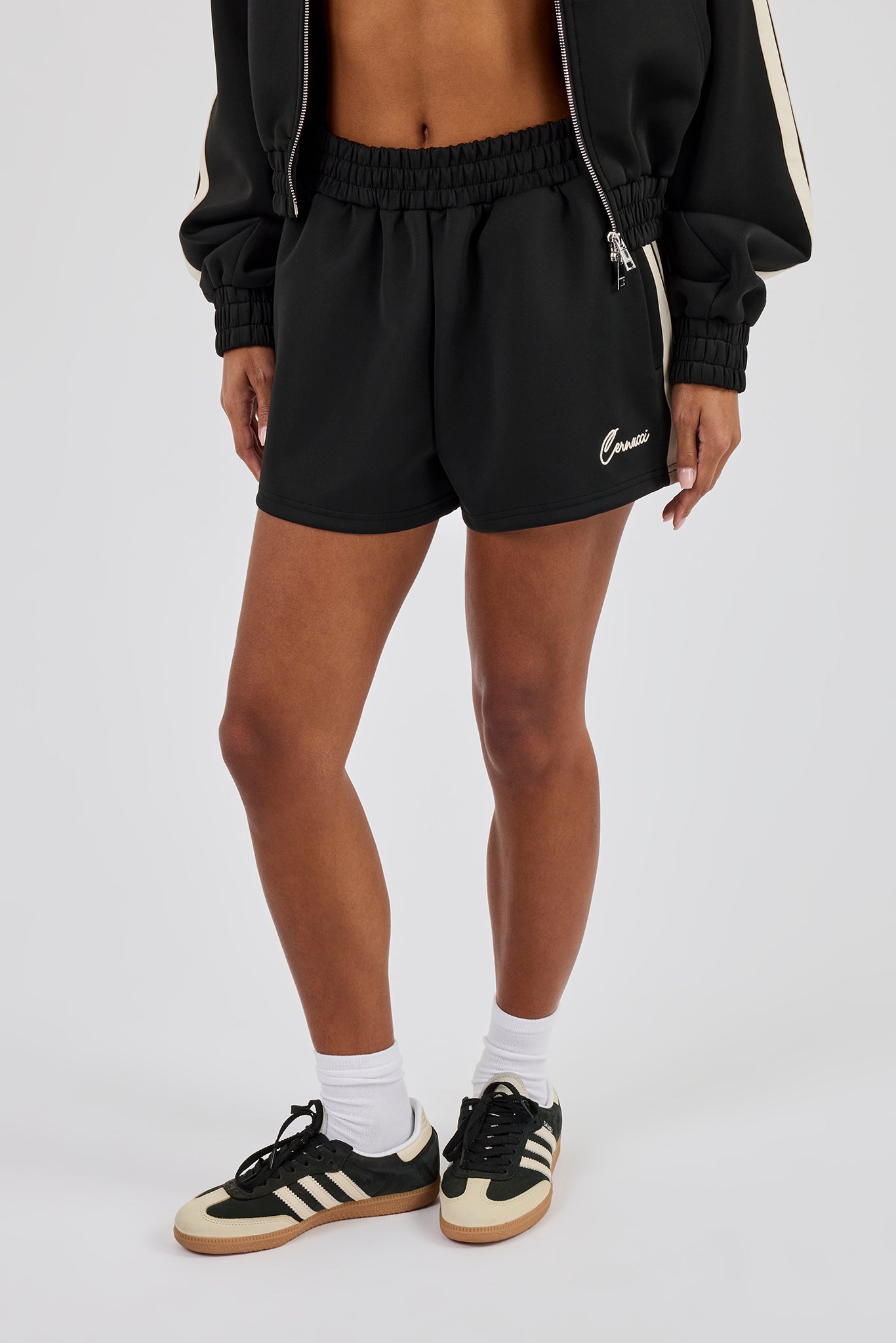Taping Short - Black | Womens Shorts | Shop Jersey Shorts at