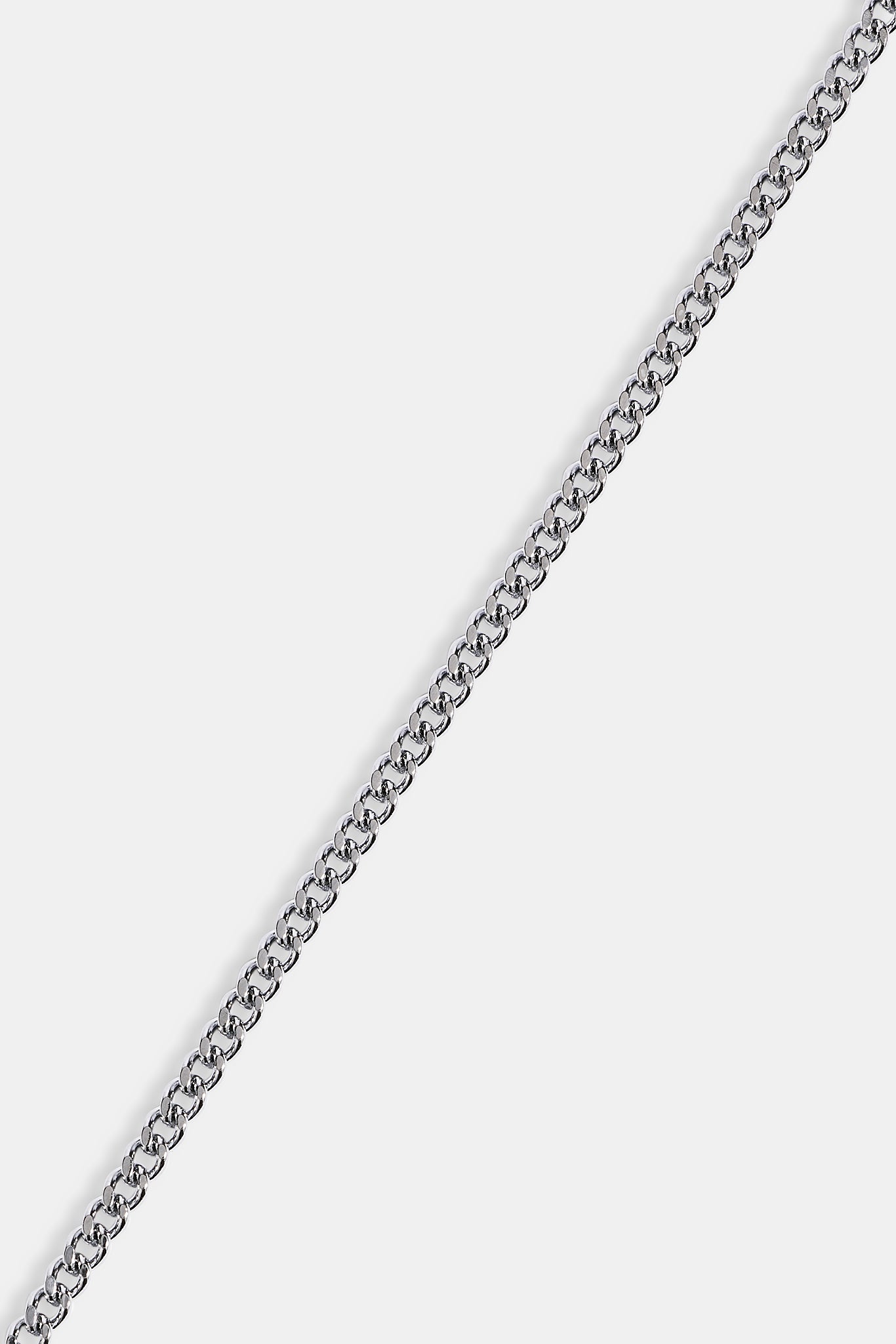 Micro Miami Cuban Bracelet - 3mm - White