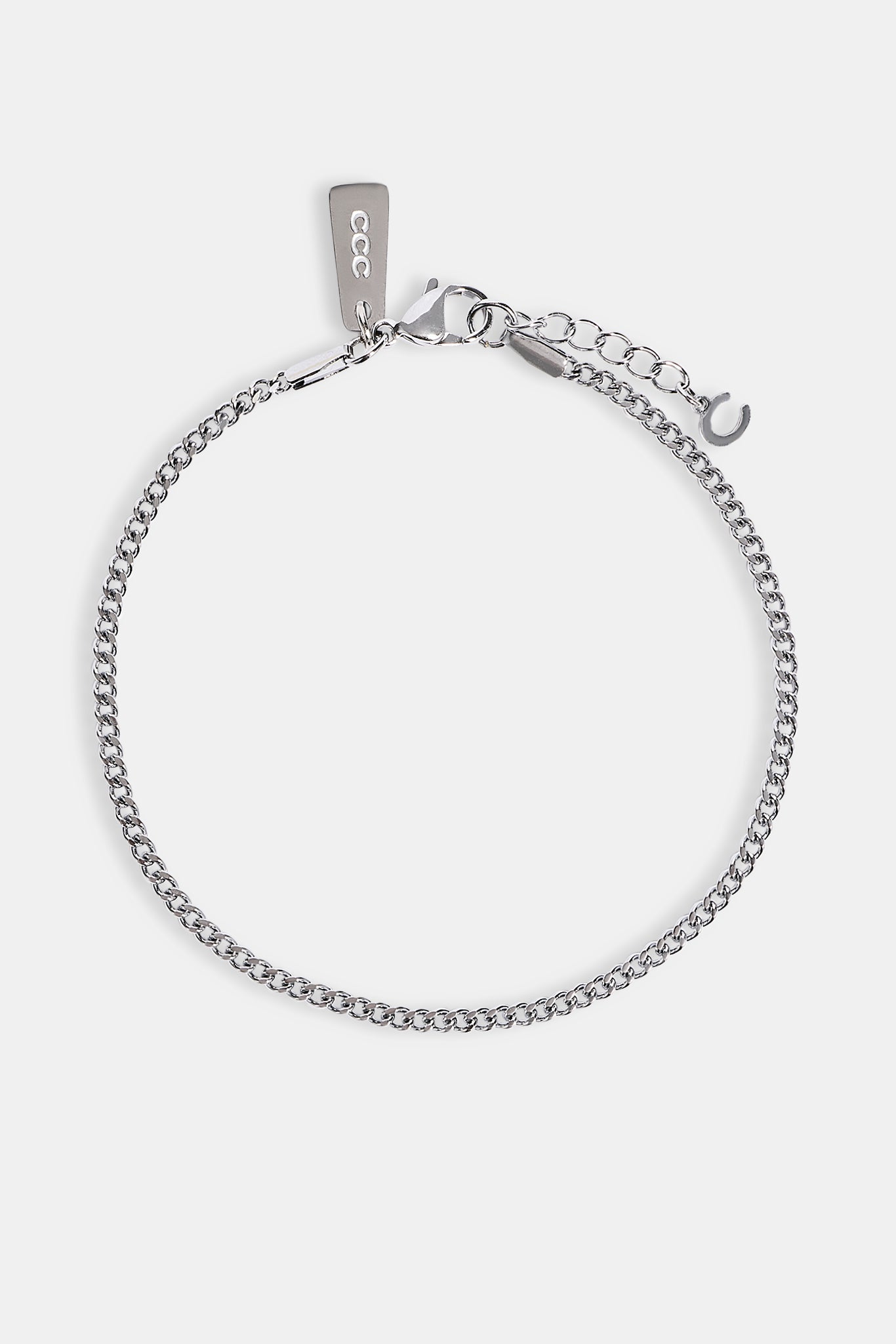 Micro Miami Cuban Bracelet - 3mm - White