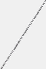 Micro Cuban Chain - 2mm - White