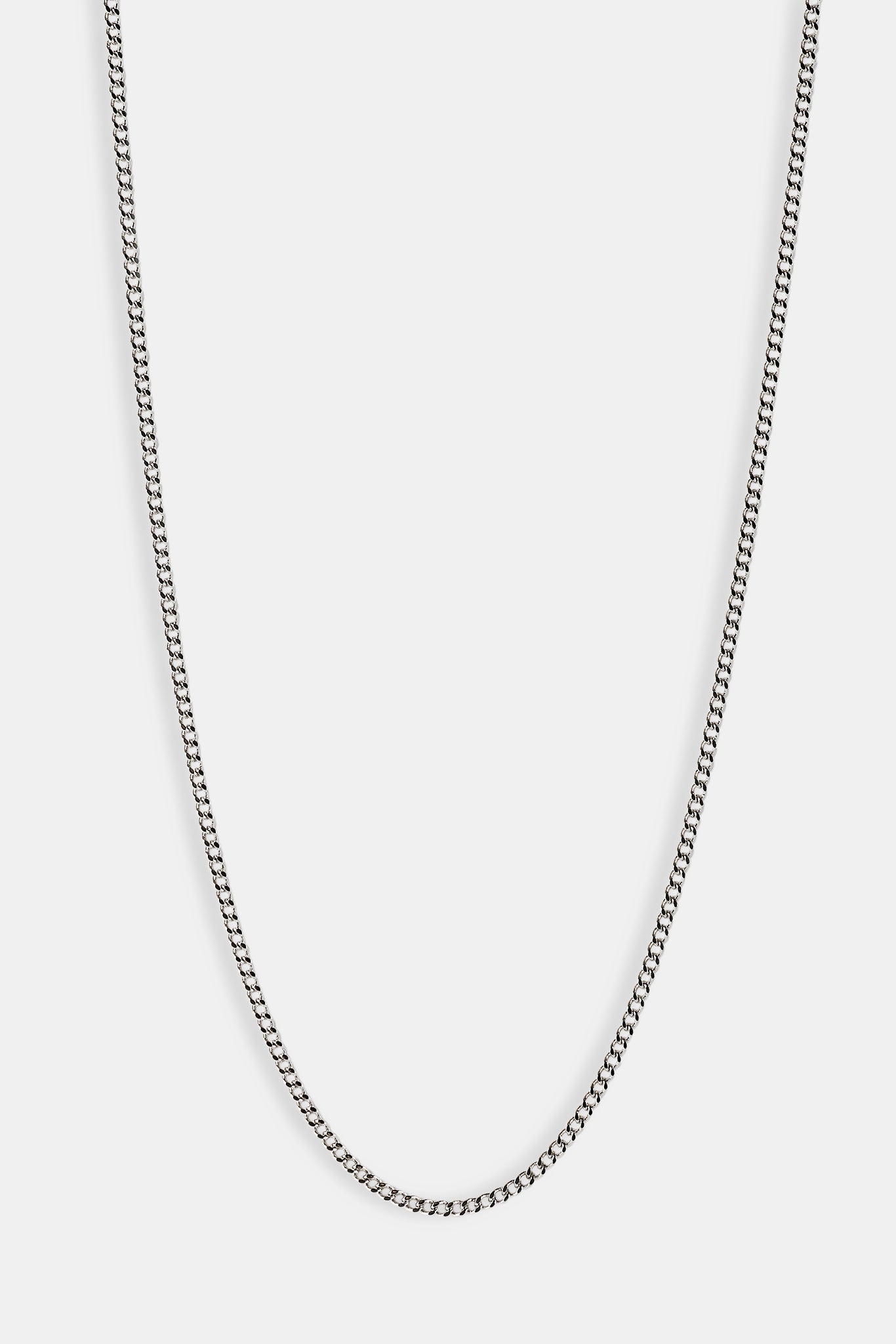 Micro Cuban Chain - 2mm - White