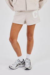 Knitted C Short - Oatmeal