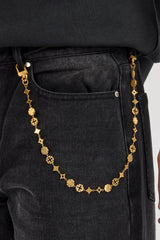 Cernucci Motif Jean Chain - 10mm - Gold