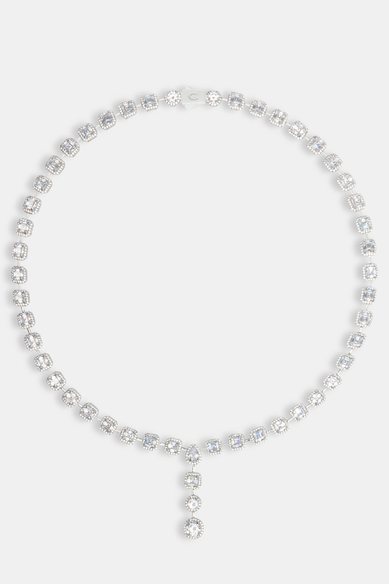 Single Drop Chain Iced CZ Mixed Shape Tennis Drop Chain | Mens Chains | Shop Drop Chains ...
