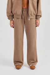 Cernucci Wide Leg Jogger - Taupe