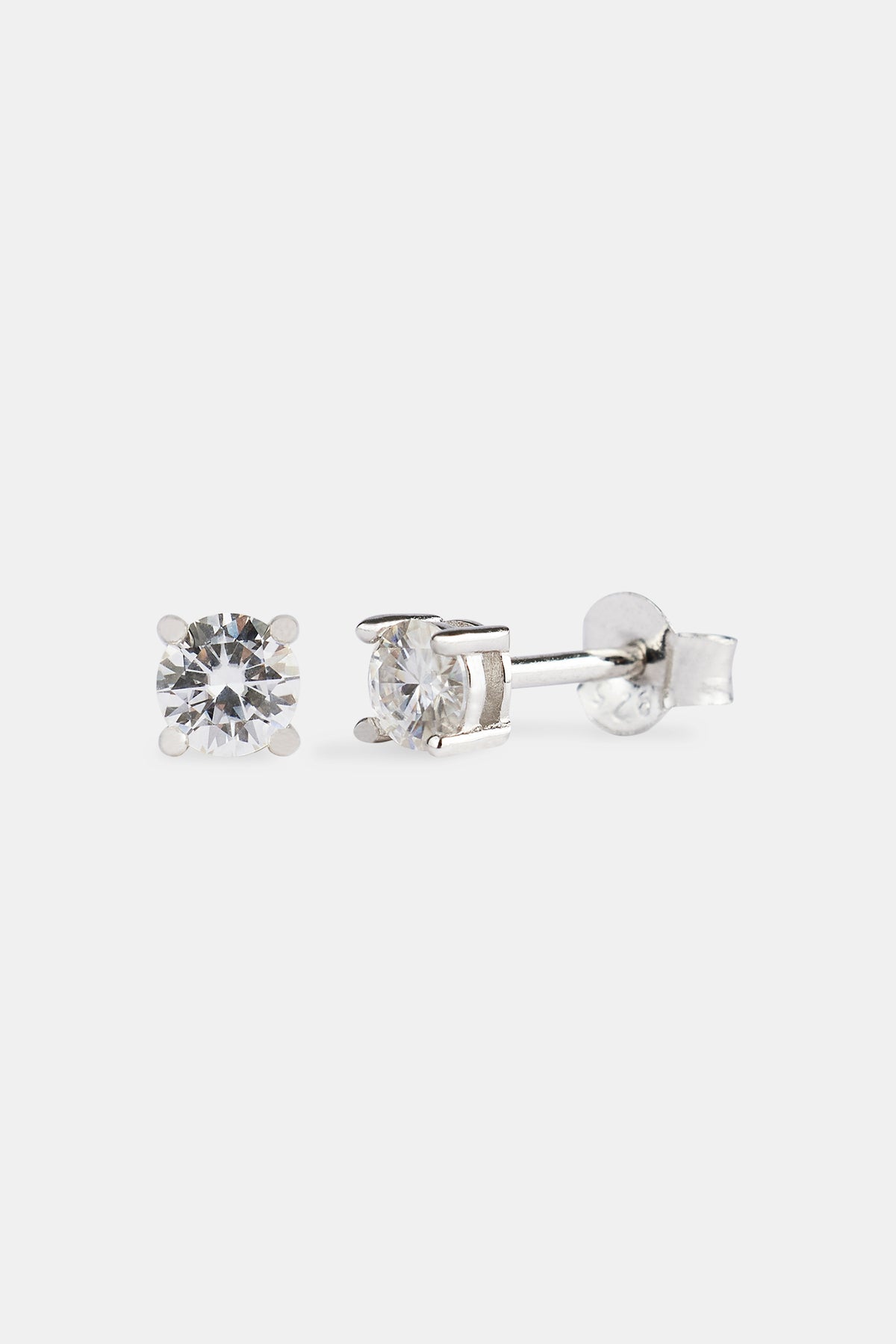 4 mm ball stud earrings in sterling silver | Arran View 4 mm ball stud earrings in sterling silver | Arran View