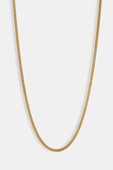 Miami Cuban Chain - 3.5mm - Gold