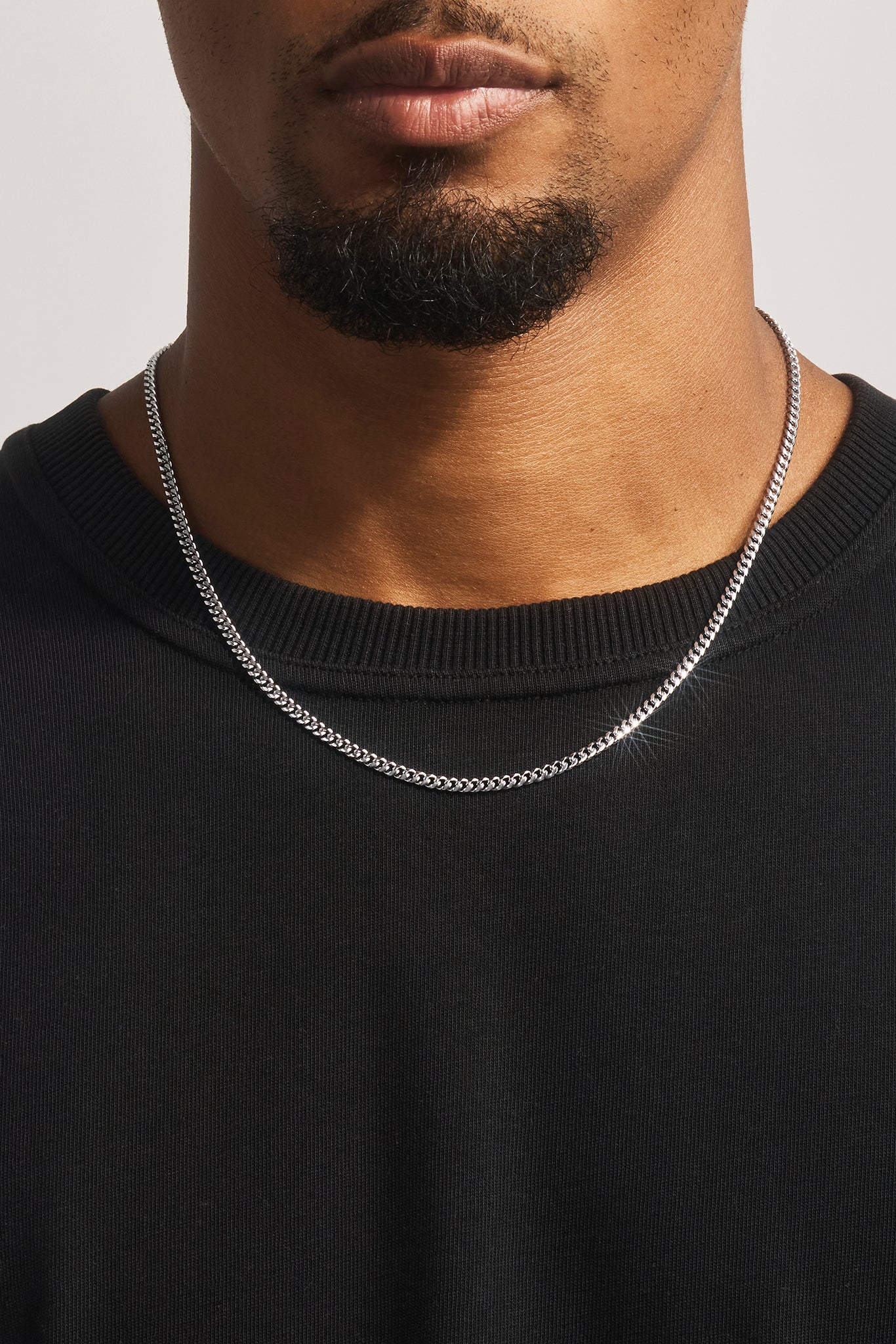 Miami Cuban Chain - 3.5mm - White