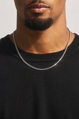 Miami Cuban Chain - 3.5mm - White