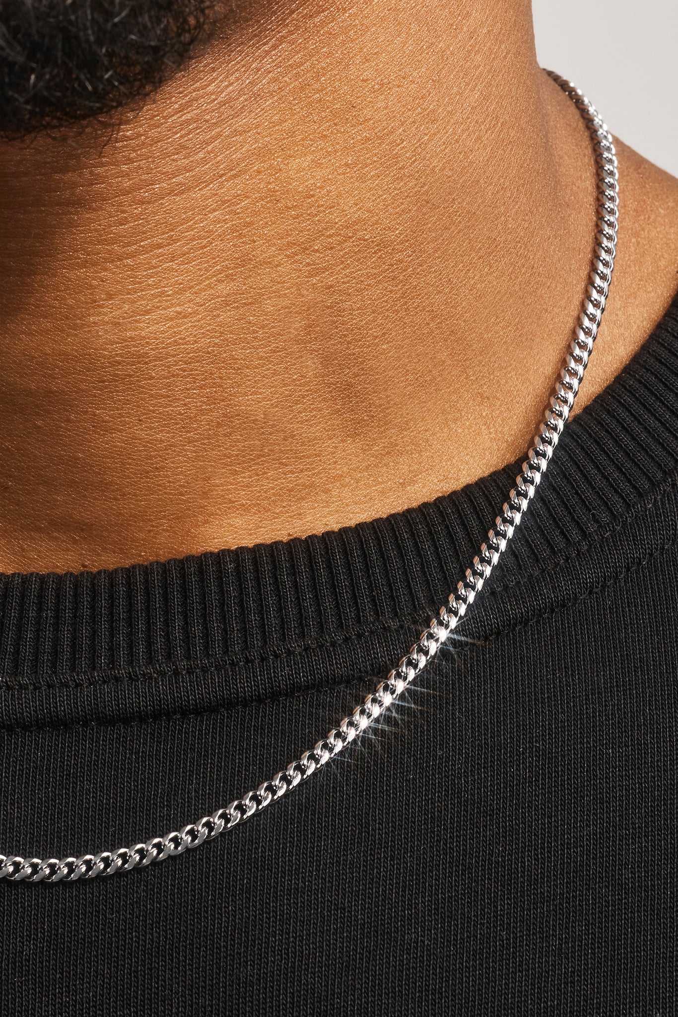 Miami Cuban Chain - 3.5mm - White
