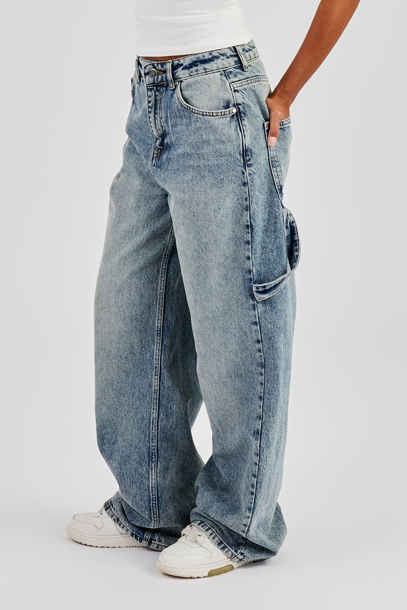 Baggy Carpenter Jean - Antique Wash