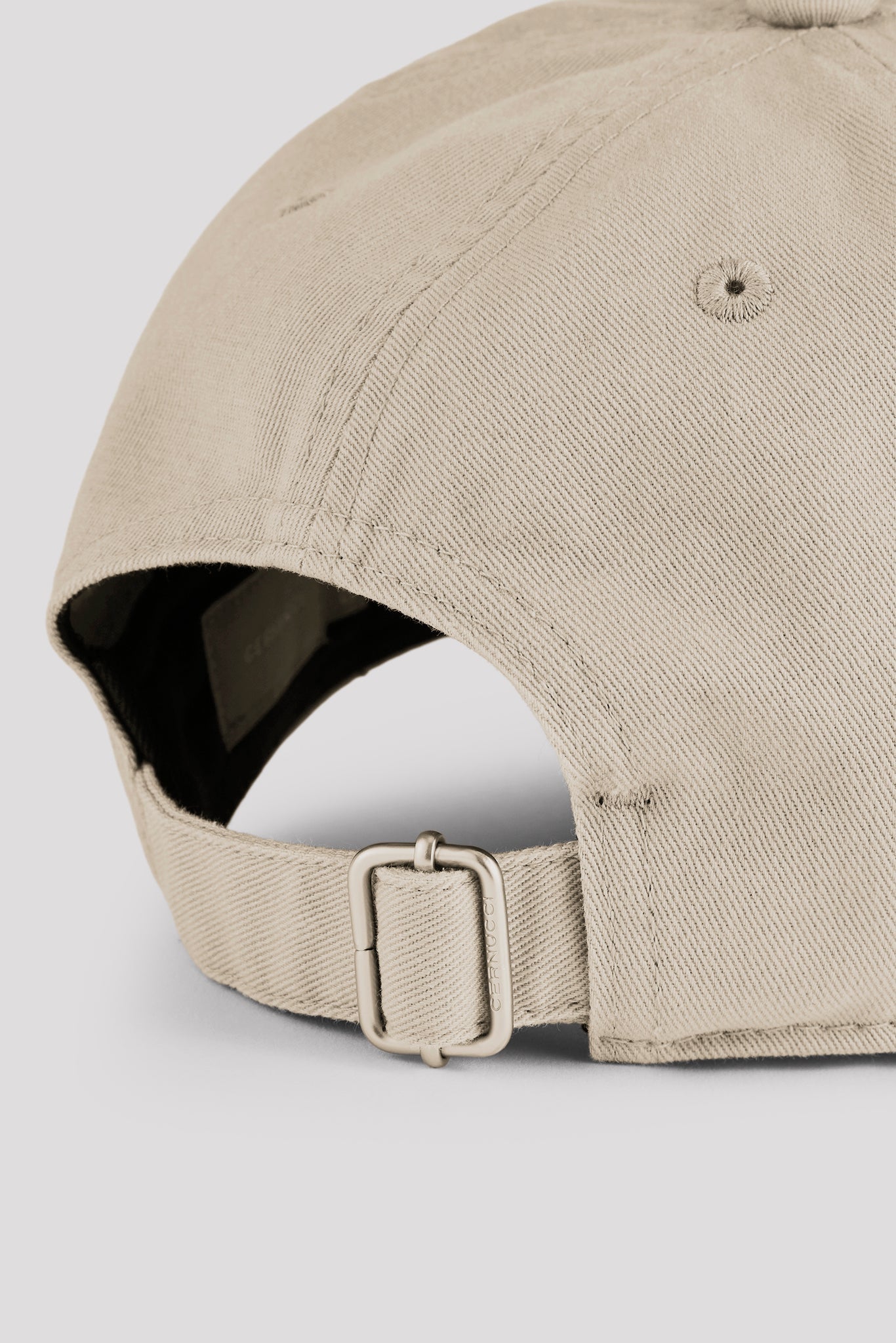 Womens Embroidered Cap - Washed Stone