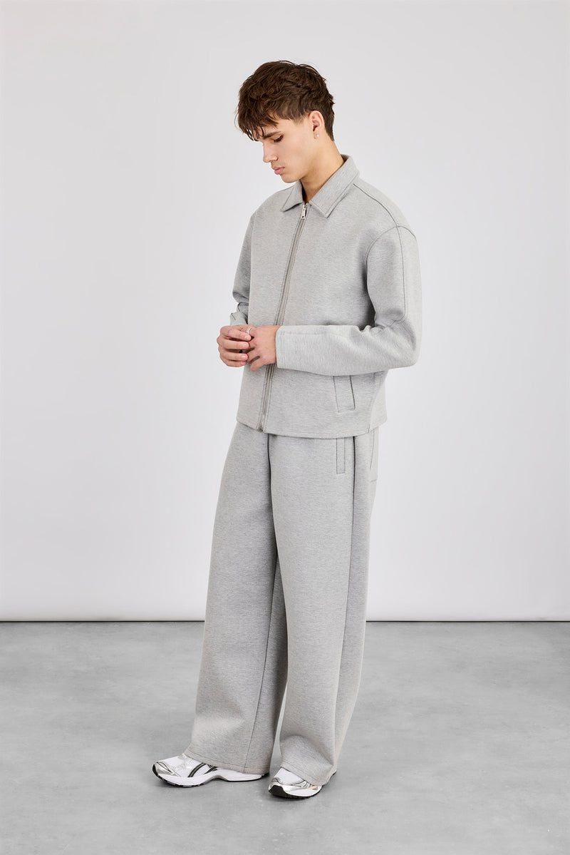 Scuba Harrington Jacket & Scuba Baggy Fit Trouser - Grey