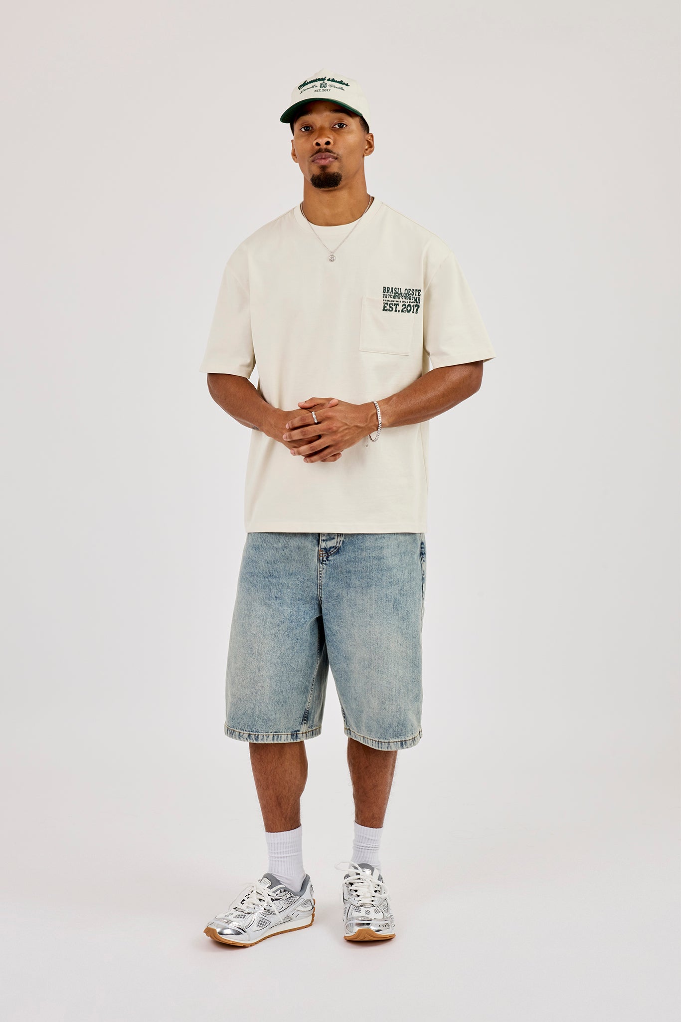 Fazenda Suprema Pocket Print T-Shirt - Off White