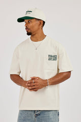 Fazenda Suprema Pocket Print T-Shirt - Off White