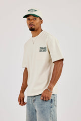 Fazenda Suprema Pocket Print T-Shirt - Off White