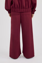 Super Baggy Taping Pant - Burgundy