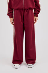 Super Baggy Taping Pant - Burgundy