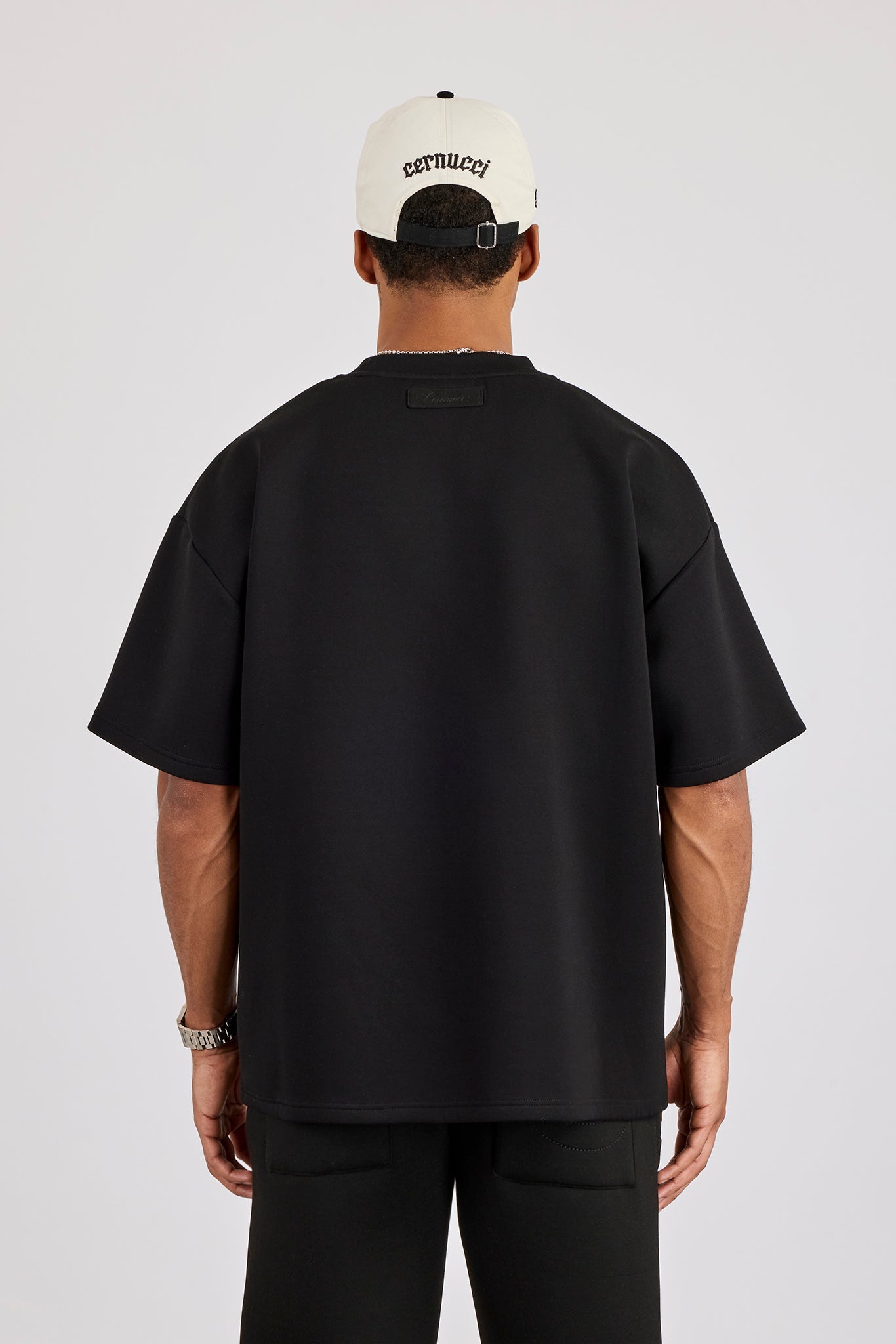 Scuba Oversized T-Shirt - Black