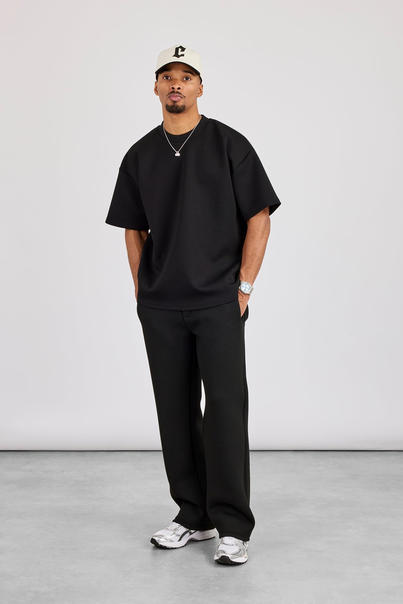 Scuba Oversized T-Shirt - Black