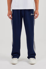 Relaxed Taping Track Pant - Navy