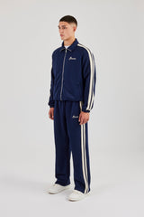 Taping Track Jacket & Relaxed Track Pant - Navy Blue
