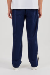 Relaxed Taping Track Pant - Navy