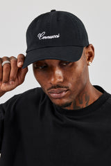 Cernucci Script Logo Cap - Black