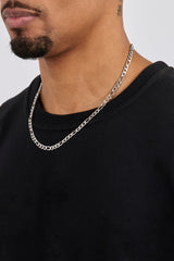 Polished Figaro Chain - 5mm - White