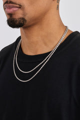 Double Rope Chain - 6mm - White