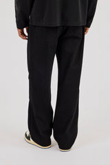 Twill Relaxed Fit Trouser - Black